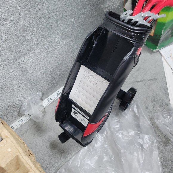 Vintage Bondwell Black/Red Golf Bag Desk Telephone~c. 1989~Open Box! - Picture 12 of 16